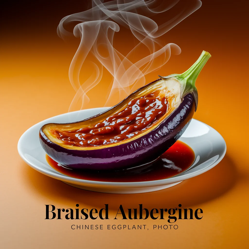 Braised Aubergine (Chinese Eggplant)