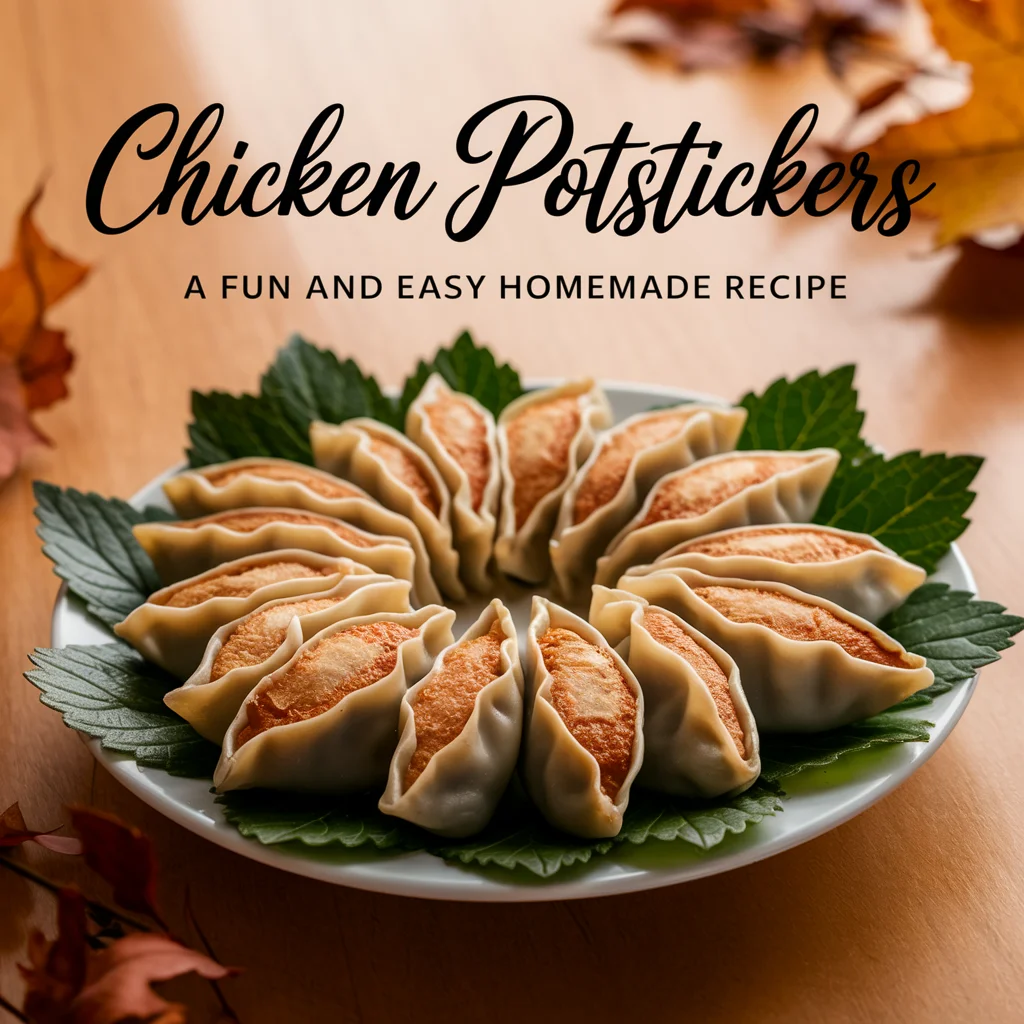 Chicken Potstickers A Fun and Easy Homemade Recipe