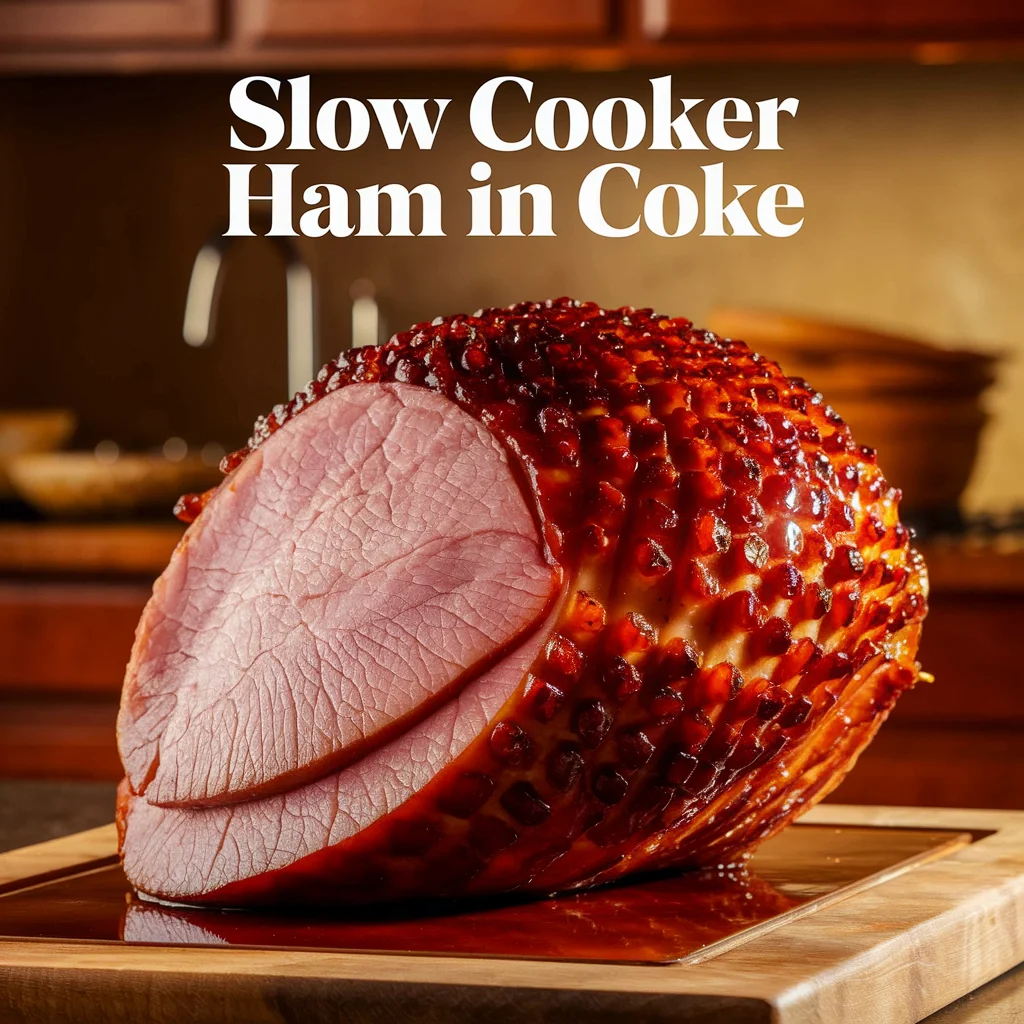Slow Cooker Ham in Coke