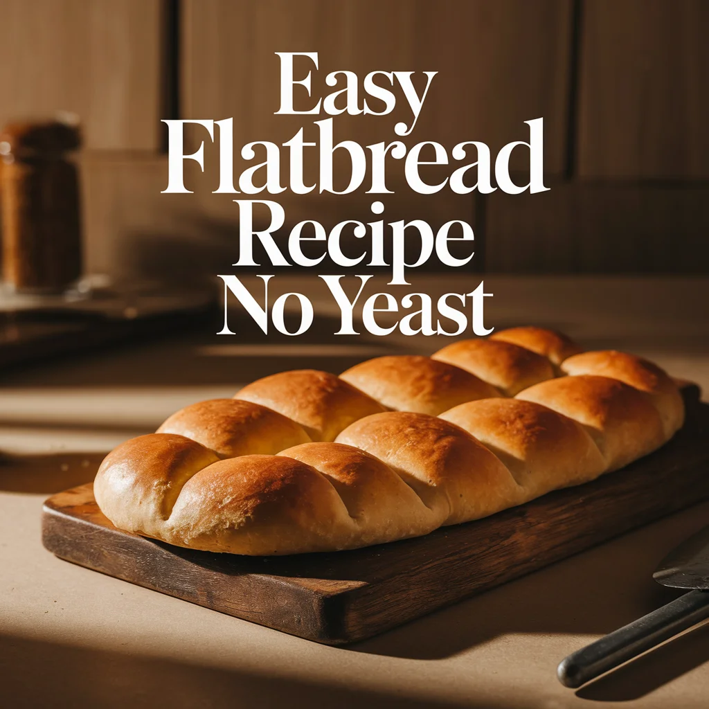 Easy Flatbread Recipe No Yeast