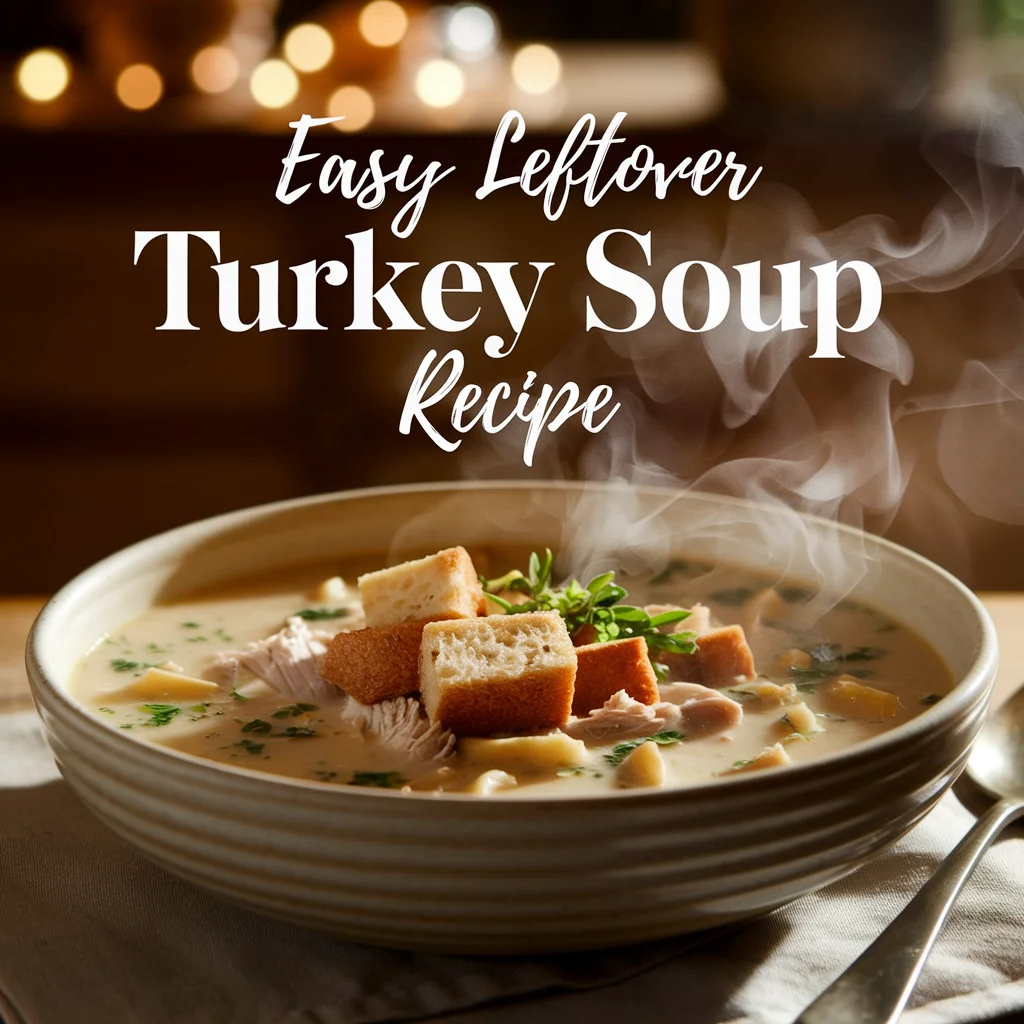 Easy Leftover Turkey Soup Recipe