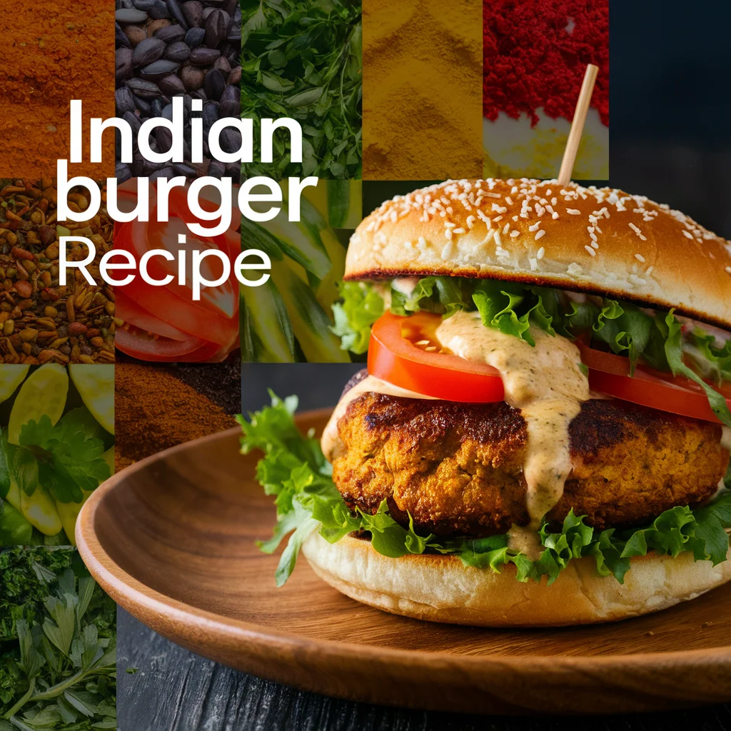 Indian Burger Recipe