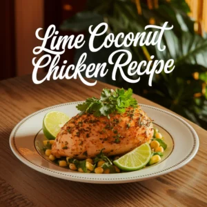 Lime Coconut Chicken Recipe