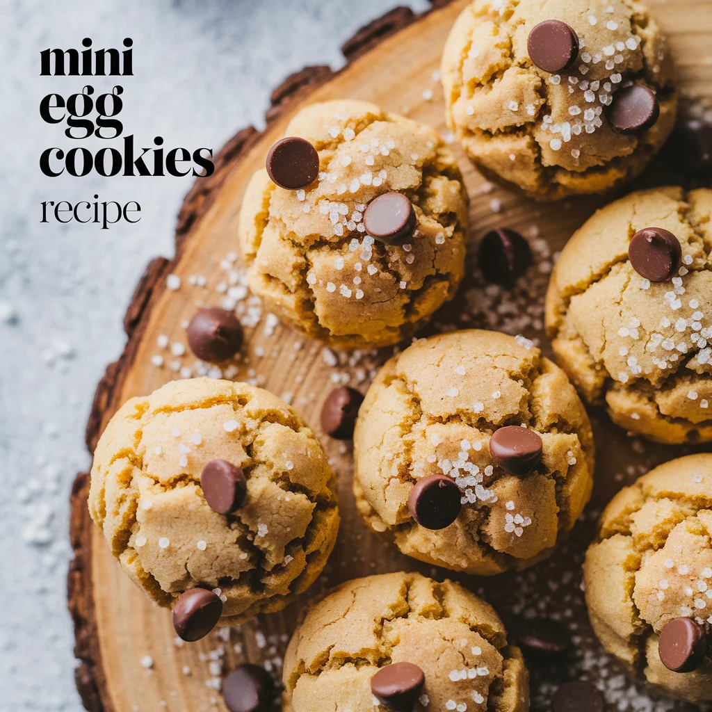 Mini Egg cookies recipe