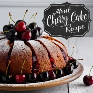 Moist Cherry Cake Recipe