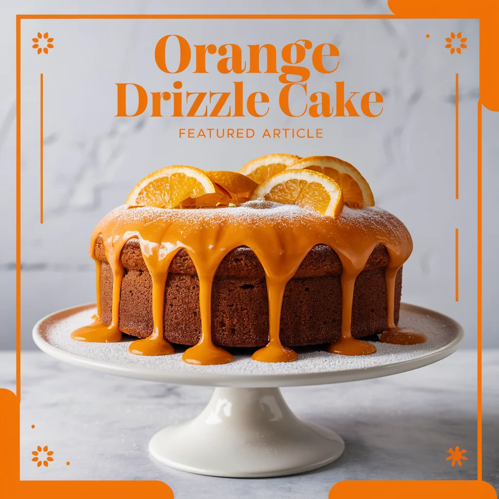 Orange Drizzle Cake