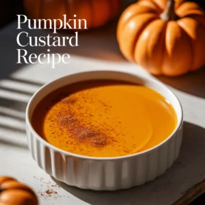 Pumpkin Custard Recipe