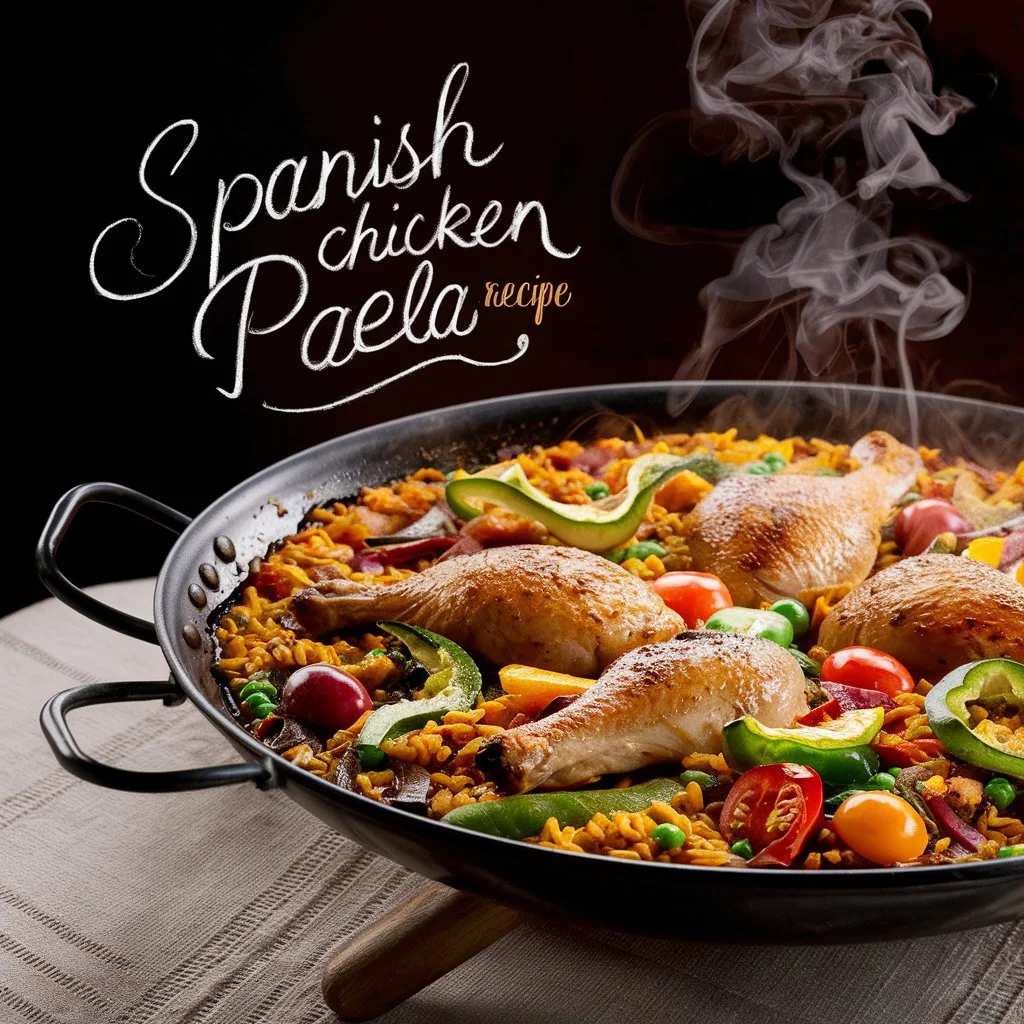 Spanish Chicken Paella Recipe