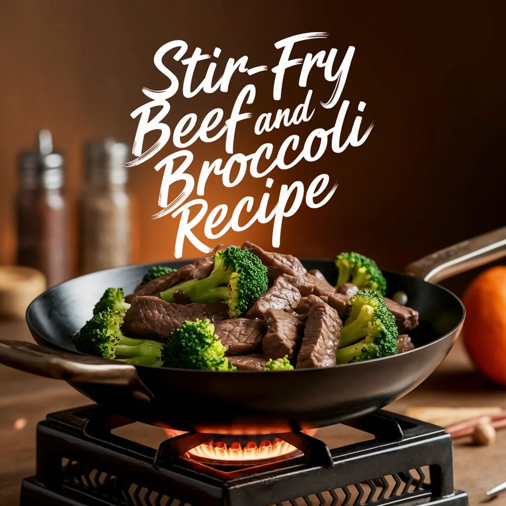 Stir-Fry Beef and Broccoli Recipe