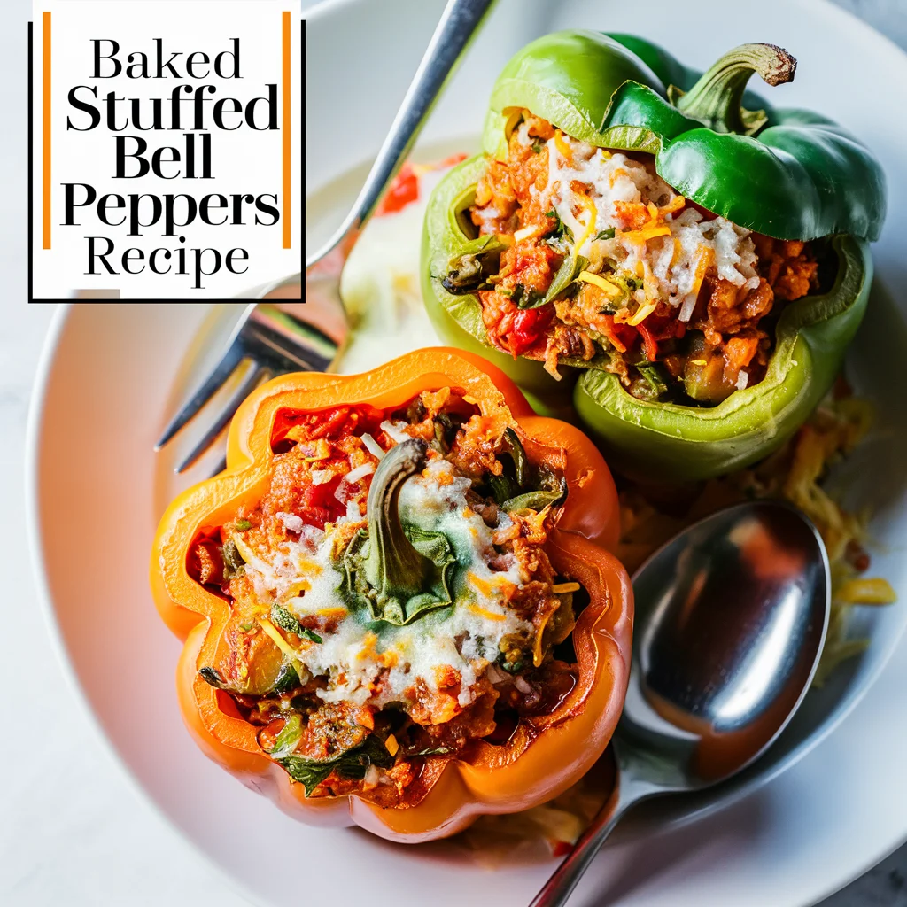 Baked Stuffed Bell Peppers Recipe