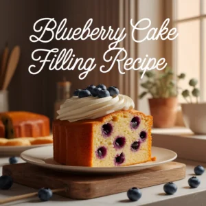 Blueberry Cake Filling Recipe