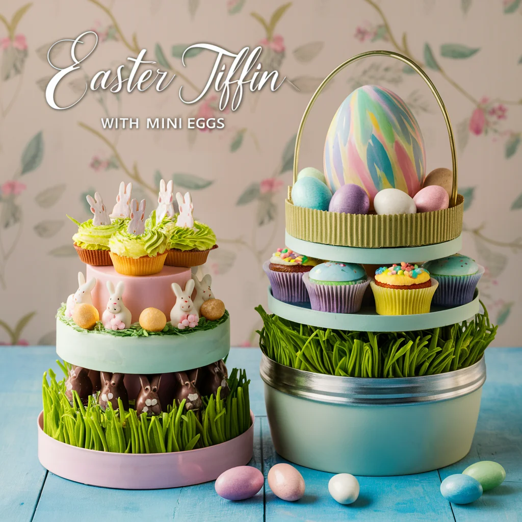 Easter Tiffin with Mini Eggs