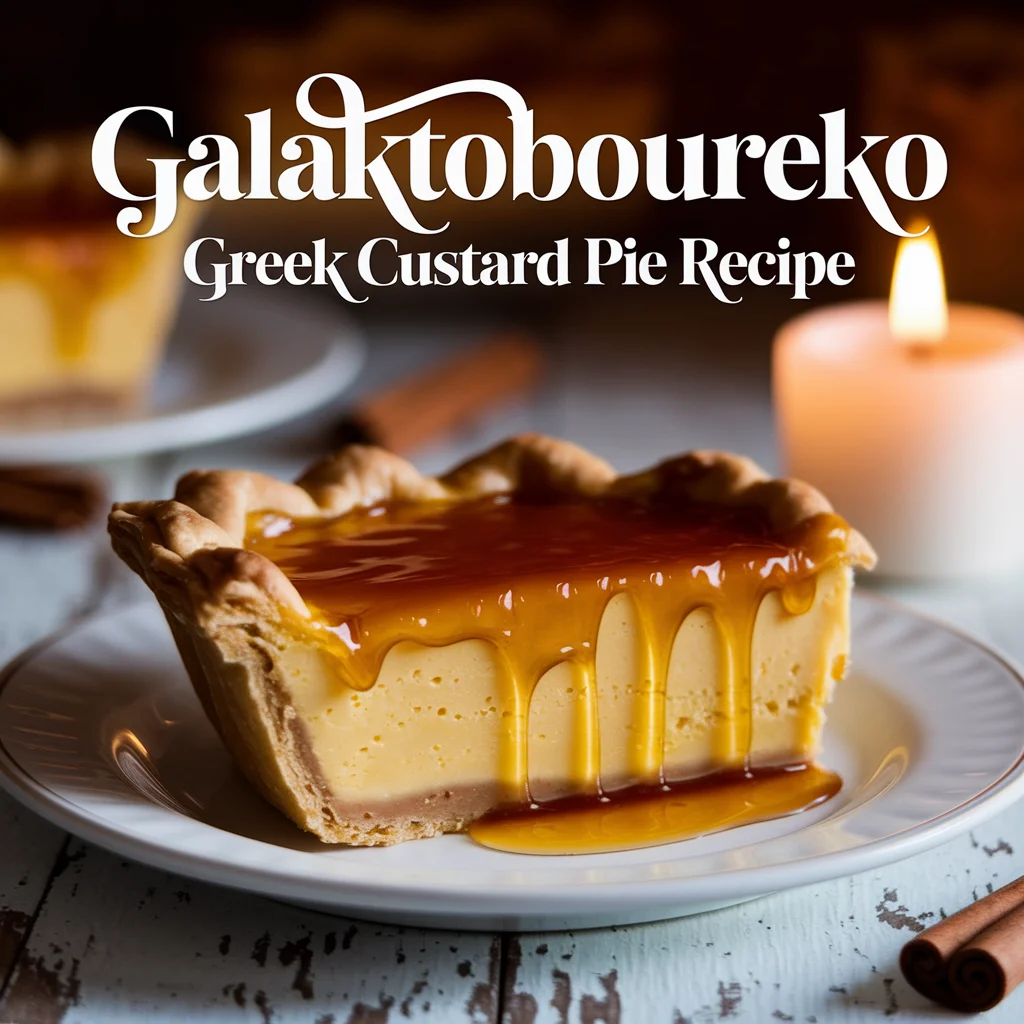 Galaktoboureko Custard Pie Recipe