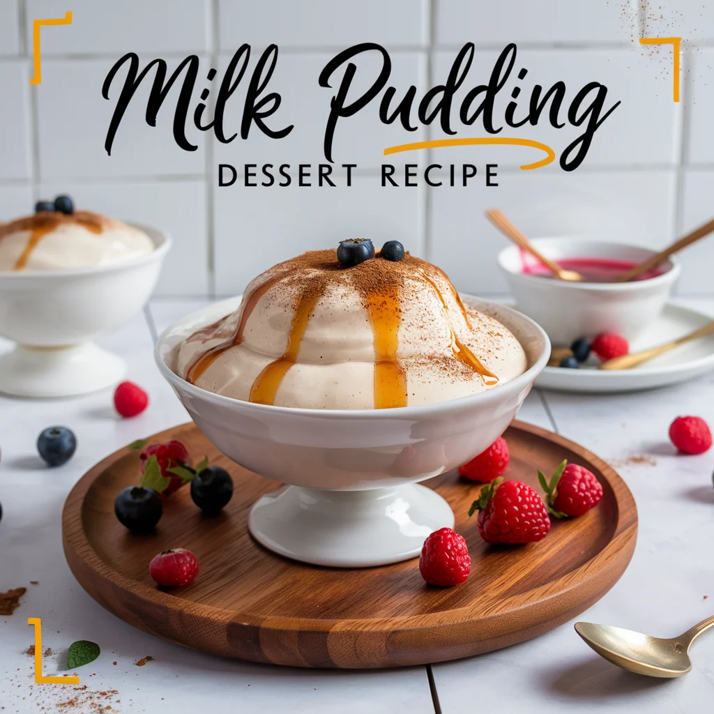 Milk Pudding Dessert Recipe