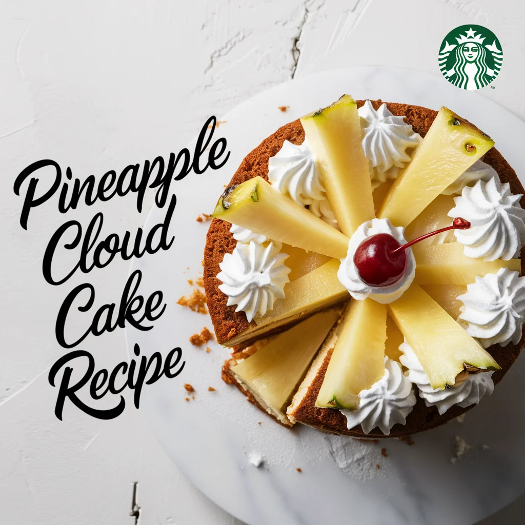 Pineapple Cloud Cake Recipe