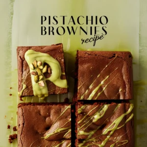 Pistachio Brownies Recipe
