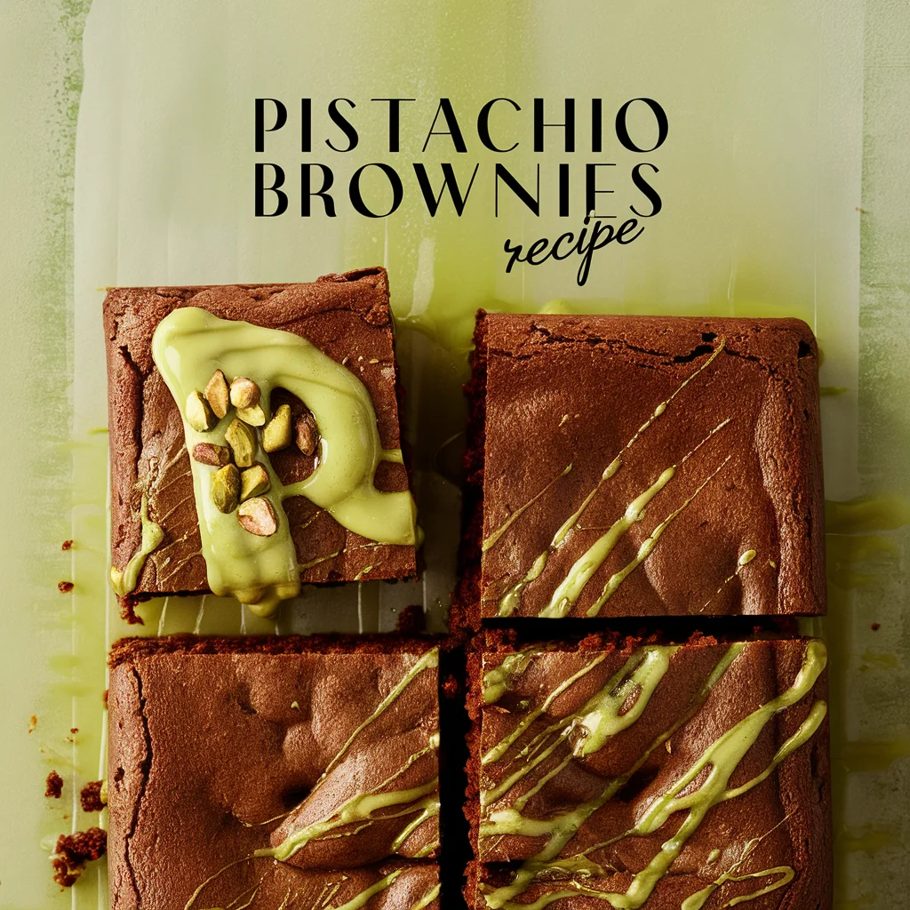 Pistachio Brownies Recipe