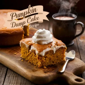Pumpkin Dump Cake Recipe