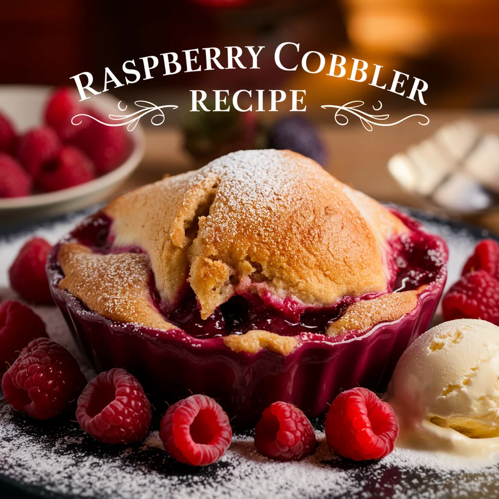 Raspberry Cobbler Recipe