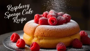 Raspberry Sponge Cake Recipe