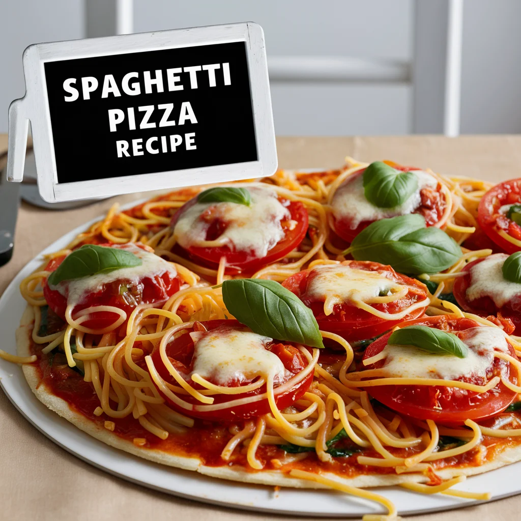 Spaghetti Pizza Recipe