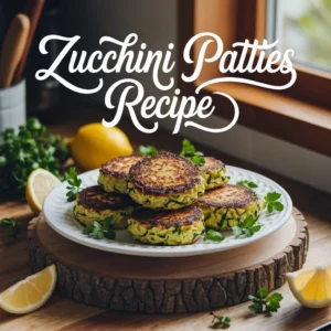 Zucchini Patties Recipe